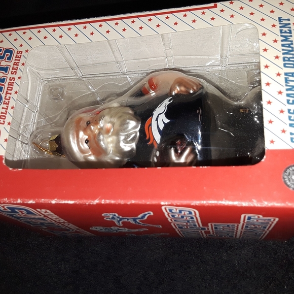 NFL Denver Broncos Christmas Ornament Santa - Picture 11 of 15